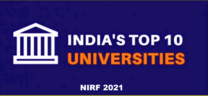 NIRF 2021 indian top10 universities